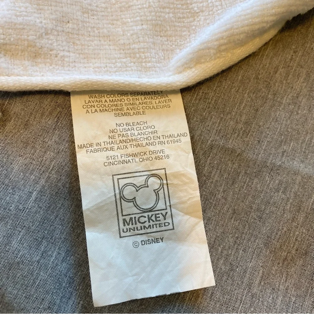 Vintage Disney Christmas Hand‎ Towel Mickey Mouse Caroling